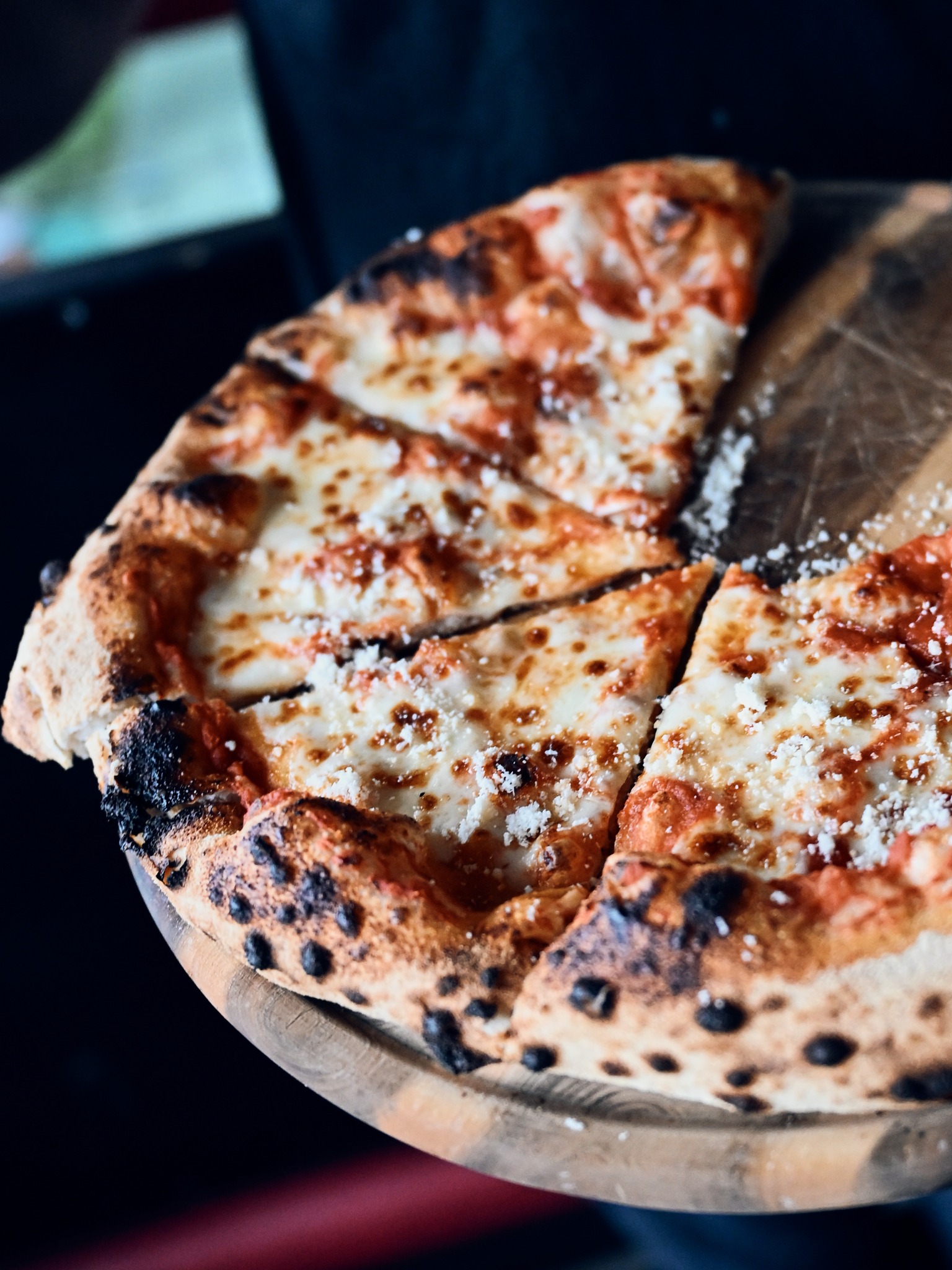Pizzaovn bager ved 450 grader
